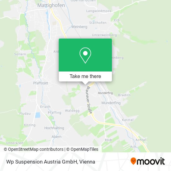 Wp Suspension Austria GmbH map