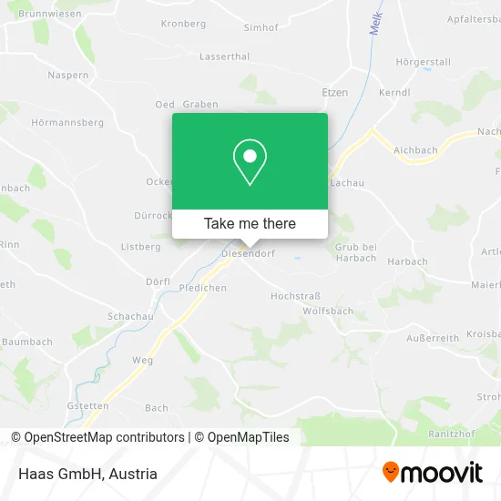 Haas GmbH map