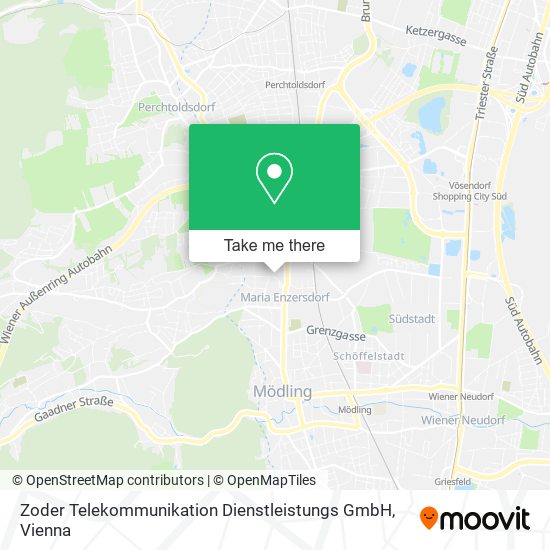 Zoder Telekommunikation Dienstleistungs GmbH map