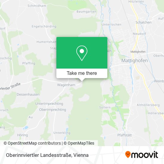 Oberinnviertler Landesstraße map