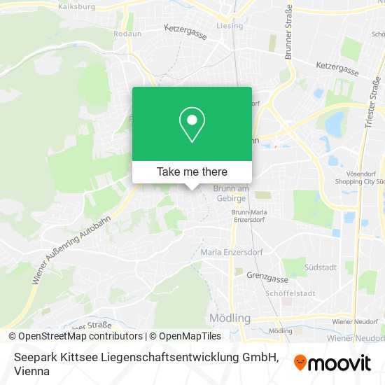 Seepark Kittsee Liegenschaftsentwicklung GmbH map