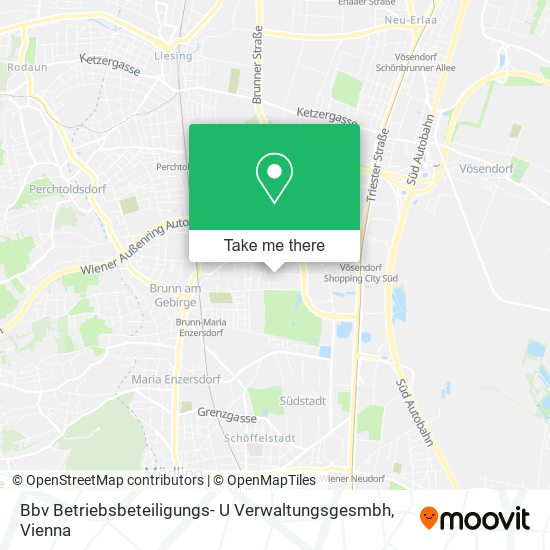 Bbv Betriebsbeteiligungs- U Verwaltungsgesmbh map