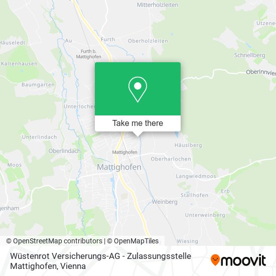 Wüstenrot Versicherungs-AG - Zulassungsstelle Mattighofen map