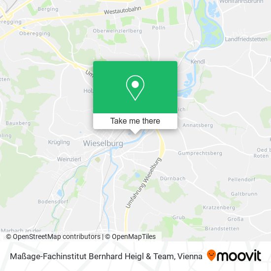 Maßage-Fachinstitut Bernhard Heigl & Team map