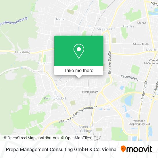 Prepa Management Consulting GmbH & Co map