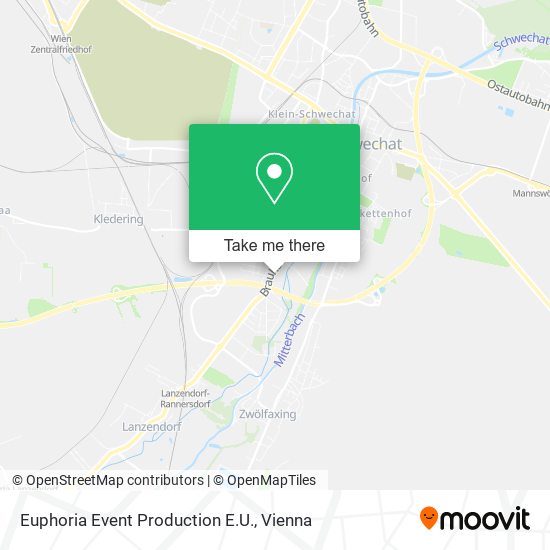 Euphoria Event Production E.U. map