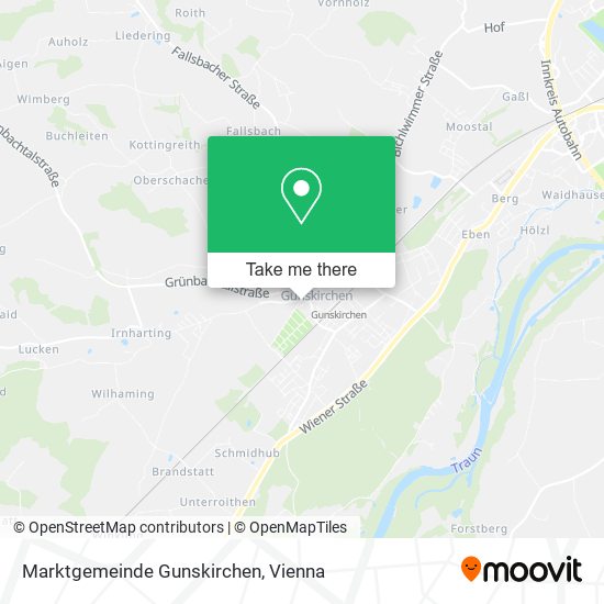 Marktgemeinde Gunskirchen map