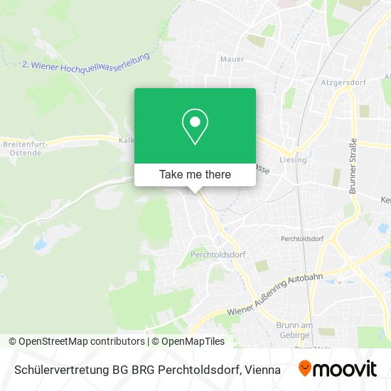 Schülervertretung BG BRG Perchtoldsdorf map