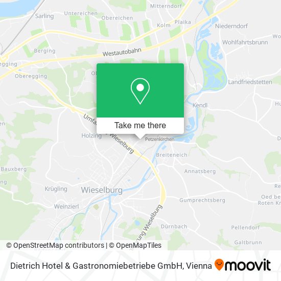 Dietrich Hotel & Gastronomiebetriebe GmbH map