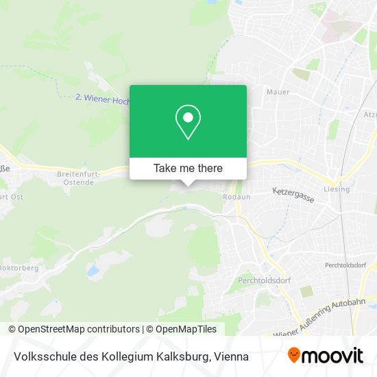 Volksschule des Kollegium Kalksburg map