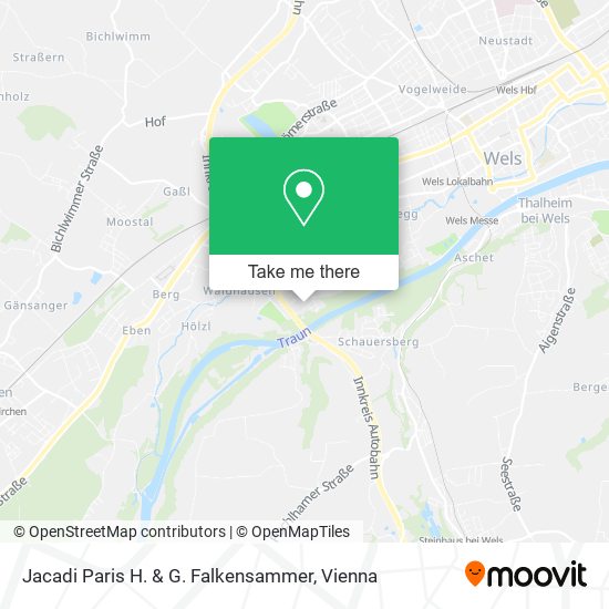 Jacadi Paris H. & G. Falkensammer map