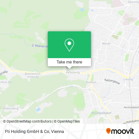 Fti Holding GmbH & Co map