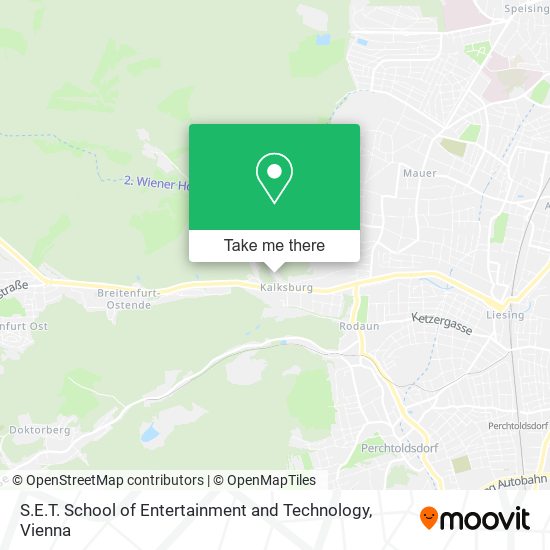 S.E.T. School of Entertainment and Technology map