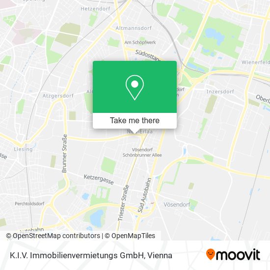 K.I.V. Immobilienvermietungs GmbH map