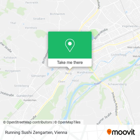 Running Sushi Zengarten map