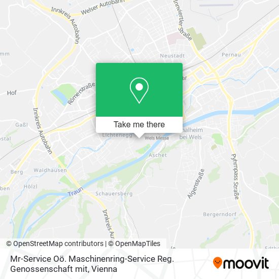 Mr-Service Oö. Maschinenring-Service Reg. Genossenschaft mit map