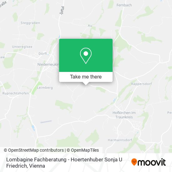 Lombagine Fachberatung - Hoertenhuber Sonja U Friedrich map