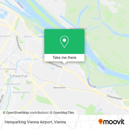 Heinparking Vienna Airport map