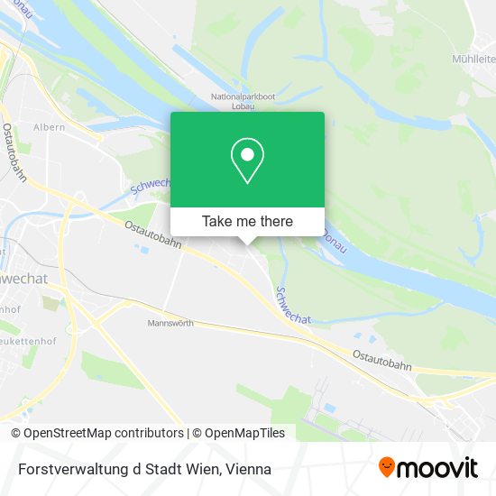 Forstverwaltung d Stadt Wien map