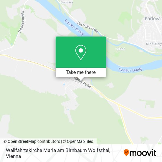 Wallfahrtskirche Maria am Birnbaum Wolfsthal map