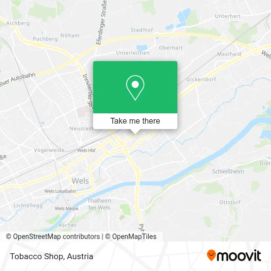 Tabak Trafik map