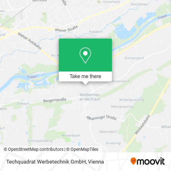 Techquadrat Werbetechnik GmbH map
