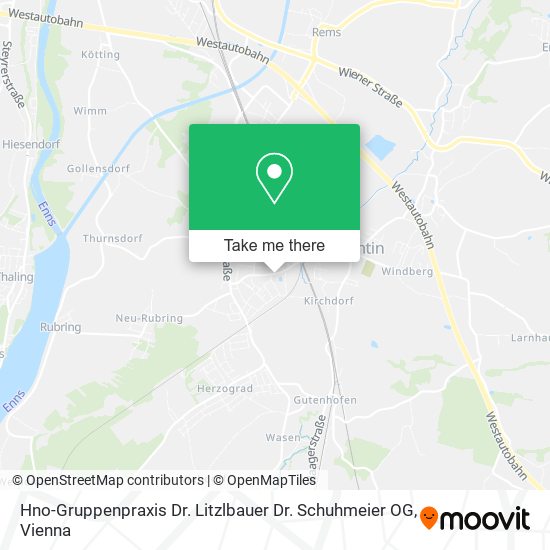 Hno-Gruppenpraxis Dr. Litzlbauer Dr. Schuhmeier OG map