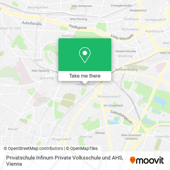 Privatschule Infinum Private Volksschule und AHS map