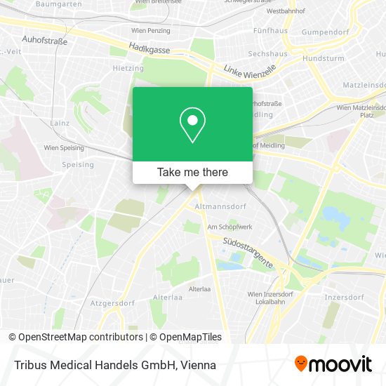 Tribus Medical Handels GmbH map