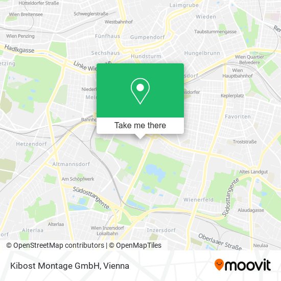 Kibost Montage GmbH map
