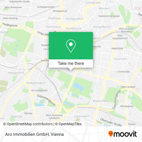 Aro Immobilien GmbH map