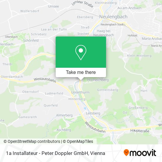 1a Installateur - Peter Doppler GmbH map