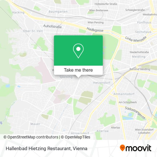 Hallenbad Hietzing Restaurant map