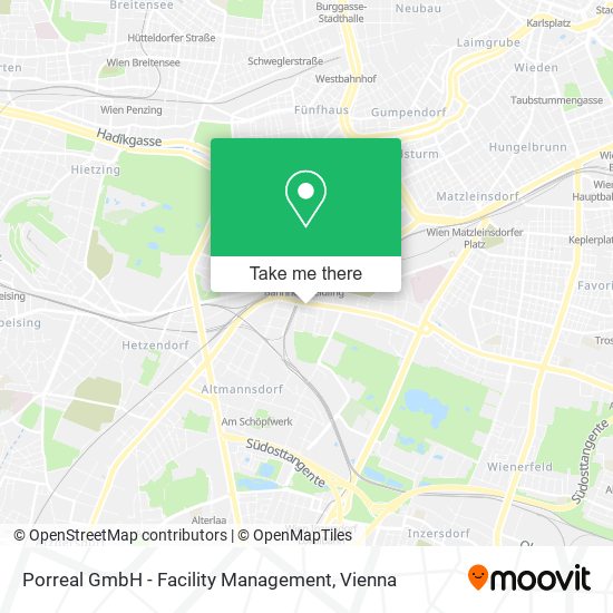 Porreal GmbH - Facility Management map
