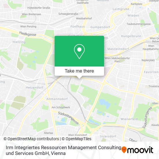 Irm Integriertes Ressourcen Management Consulting und Services GmbH map