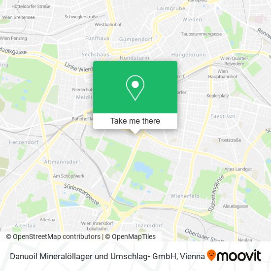 Danuoil Mineralöllager und Umschlag- GmbH map