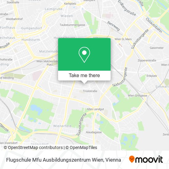 Flugschule Mfu Ausbildungszentrum Wien map