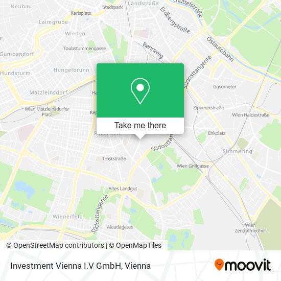Investment Vienna I.V GmbH map