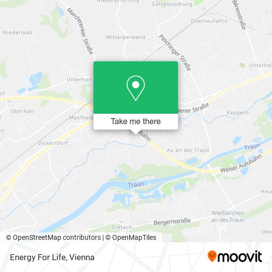 Energy For Life map