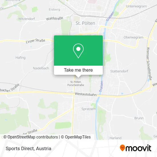 Sports Direct map
