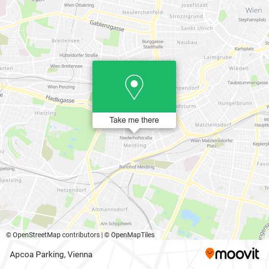 Apcoa Parking map