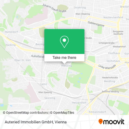 Auteried Immobilien GmbH map