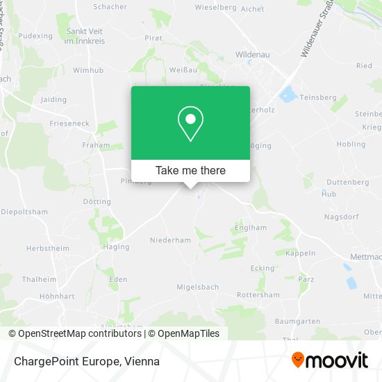 ChargePoint Europe map