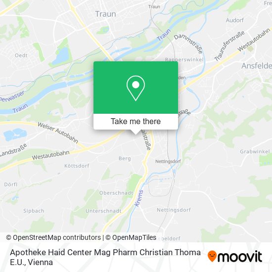 Apotheke Haid Center Mag Pharm Christian Thoma E.U. map