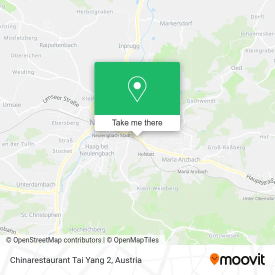 Chinarestaurant Tai Yang 2 map