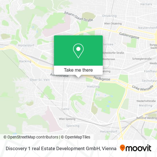 Discovery 1 real Estate Development GmbH map