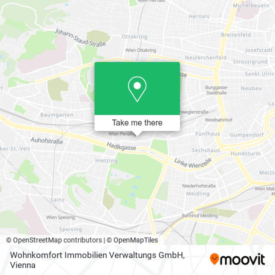 Wohnkomfort Immobilien Verwaltungs GmbH map