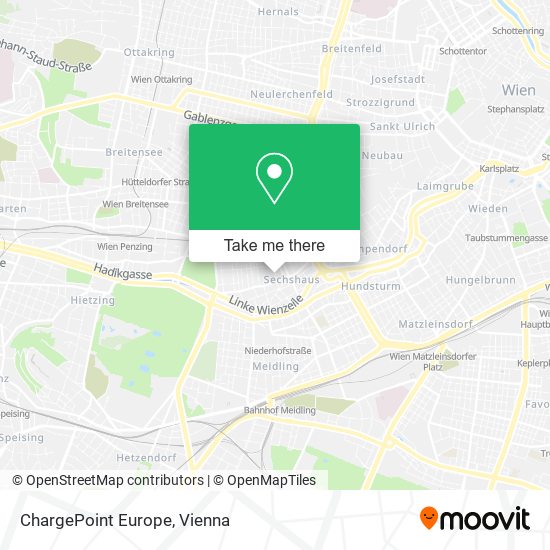 ChargePoint Europe map