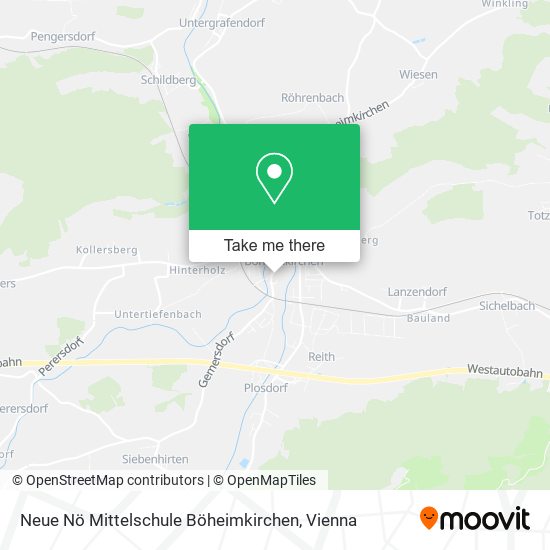 Neue Nö Mittelschule Böheimkirchen map