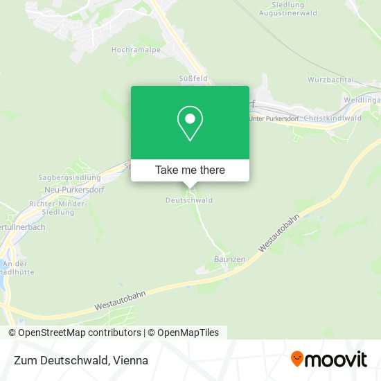 Zum Deutschwald map